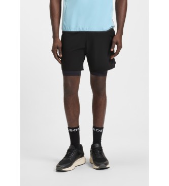 BOSS Active Move 2in1 Short black