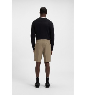 BOSS Slim Fit Shorts green