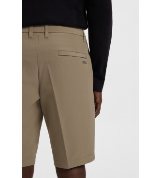 BOSS Slim Fit Shorts green