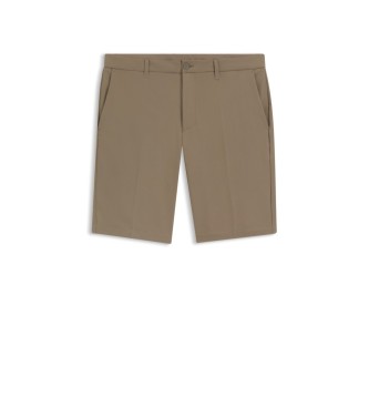 BOSS Slim Fit Shorts green