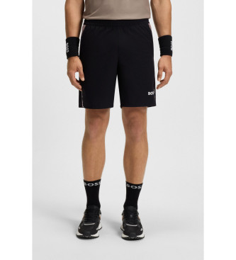 BOSS Matchshorts schwarz