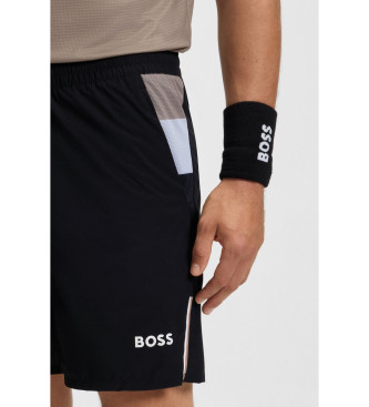 BOSS Matchshorts schwarz