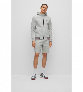 BOSS Saggy Logos Sweatshirt Multicolour grey