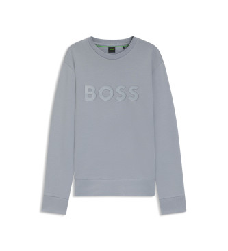 BOSS Sweater Salbo grijs