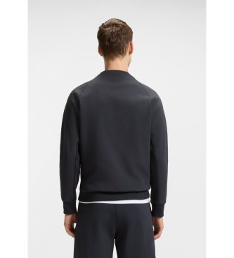 BOSS Bluza Salbo Rib w kolorze granatowym