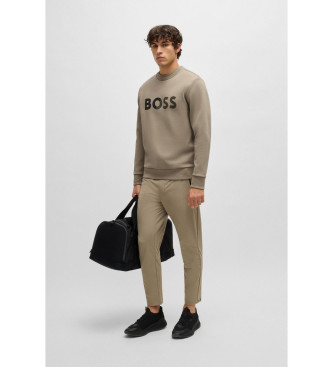 BOSS Sweatshirt Salbo braun