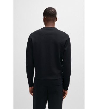 BOSS Sweatshirt Salbo svart