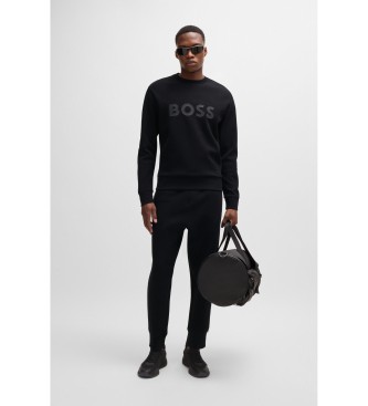 BOSS Sweatshirt Salbo svart