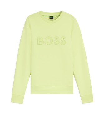BOSS Sweatshirt Salbo green