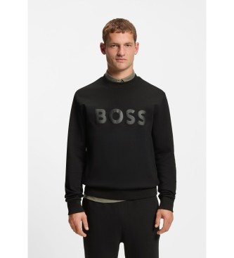 BOSS Sweatshirt Salbo preta