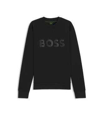 BOSS Sweatshirt Salbo preta
