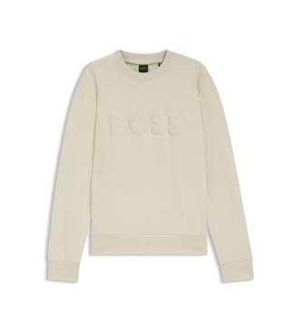 BOSS Sudadera Salbo beige