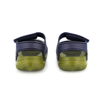 BOSS Two-tone navy sandals