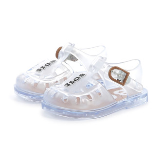 BOSS Transparent jelly sandals