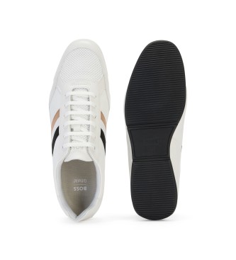 BOSS Trainers Saturno Low blanc