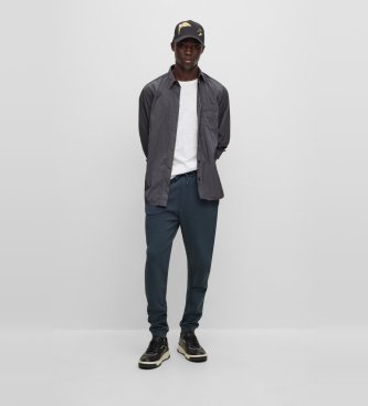 BOSS Calça Sestart verde