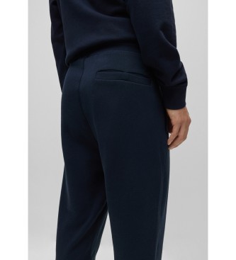 BOSS Sestart trousers navy