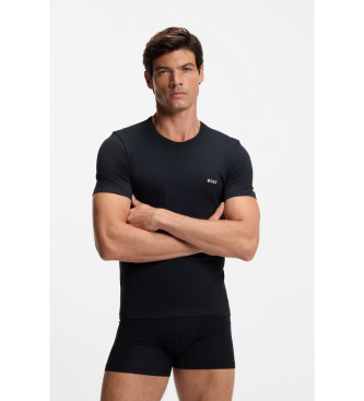 BOSS Set 3 Camisetas Interiores Classic blanco, negro, marino