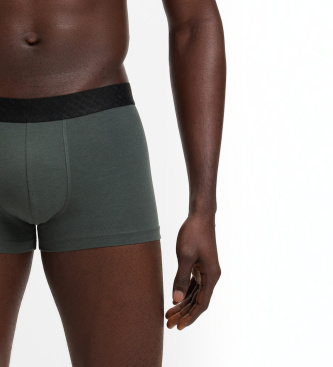 BOSS Sæt med 3 boxershorts i bomuld, sort, blå, grøn