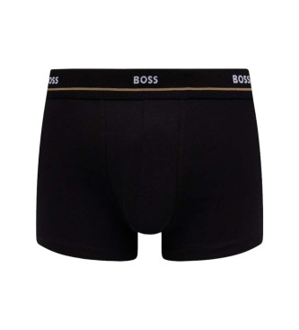 BOSS Set of 5 multicoloured Essential Boxers