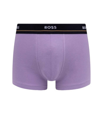 BOSS Conjunto de 5 boxers Essential multicoloridos