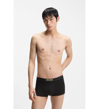 BOSS Set aus drei Boxershorts rot, schwarz