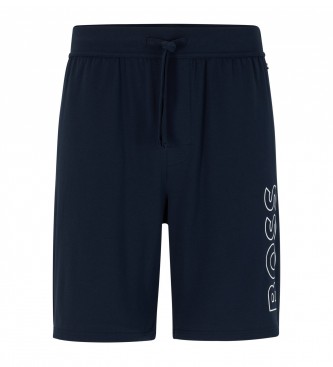 BOSS Navy pyjama shorts