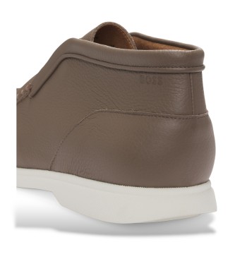 BOSS Sienne beige lderstvler