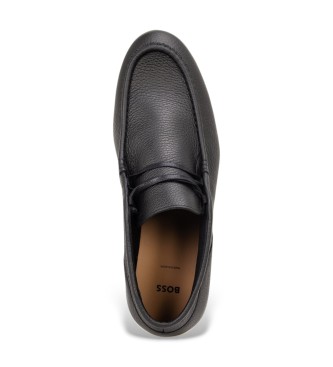 BOSS Sienne leather shoes black