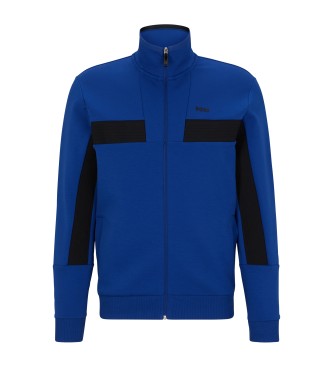 BOSS Sweater Skaz blauw