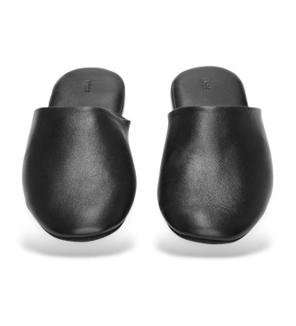 BOSS Smartrav - Baskets en cuir noir