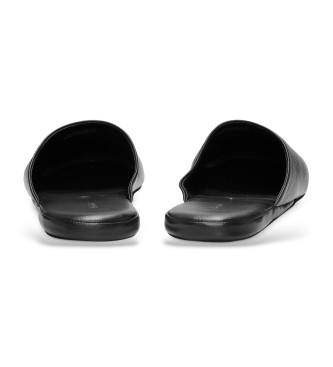 BOSS Smartrav - Baskets en cuir noir