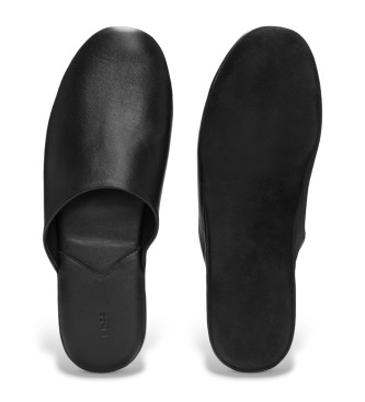 BOSS Smartrav - Baskets en cuir noir