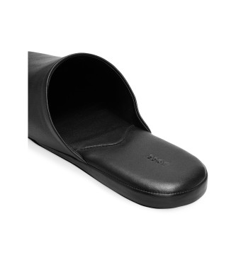 BOSS Smartrav - Baskets en cuir noir