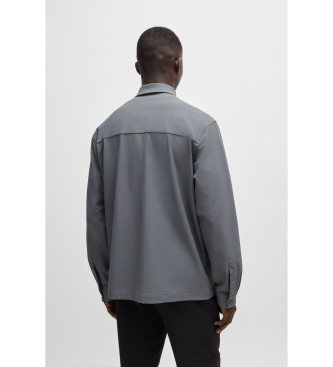 BOSS Sobrecamisa Expedit gris