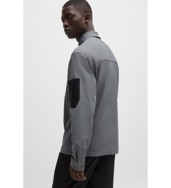 BOSS Sobrecamisa Expedit gris