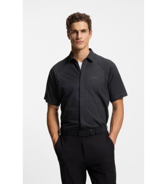BOSS Chemise Regular Fit noir