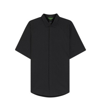 BOSS Chemise Regular Fit noir