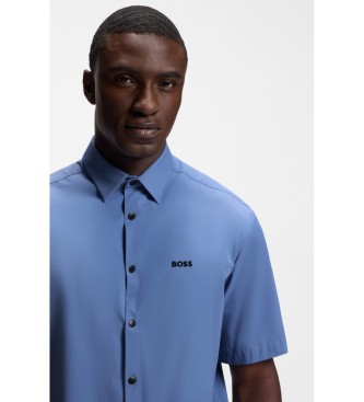 BOSS Chemise de membre bleue