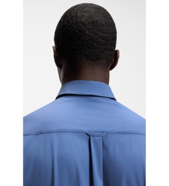 BOSS Chemise de membre bleue