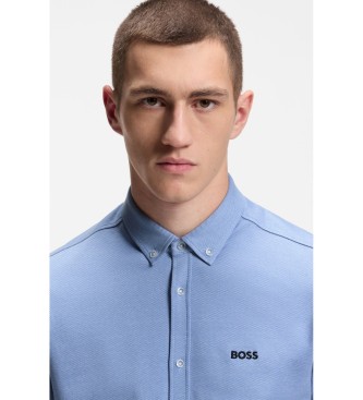 BOSS Chemise Regular Fit bleu