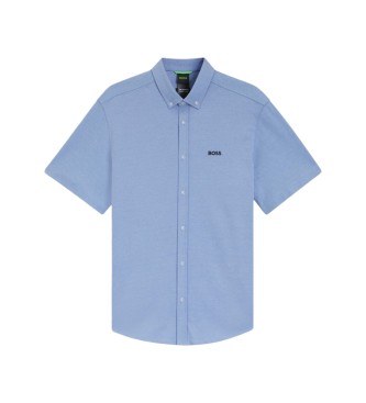 BOSS Chemise Regular Fit bleu