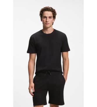 BOSS T-shirt Structure noir