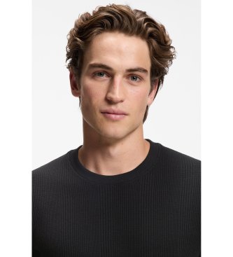 BOSS T-shirt Structure noir