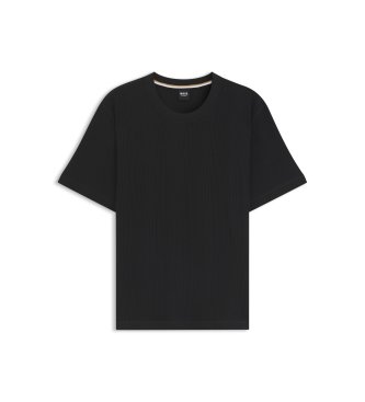 BOSS T-shirt Structure noir
