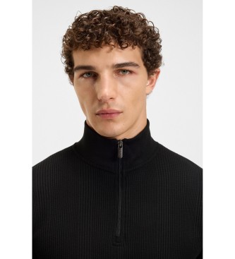 BOSS Sweatshirt Structure preta