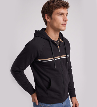 BOSS Sudadera Authentic negro
