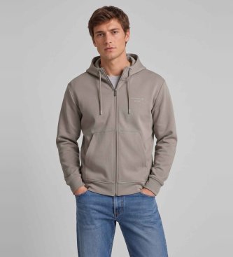 BOSS Felpa con cappuccio Icons70 beige