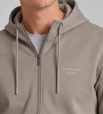 BOSS Felpa con cappuccio Icons70 beige