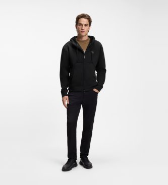 BOSS Felpa con cappuccio Icons70 nera